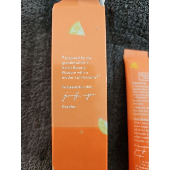 Purlisse Yuzu + Orange Exfoliator Resurface Boost Collagen Full Sz 1.7 fl oz NIB - Picture 4 of 5